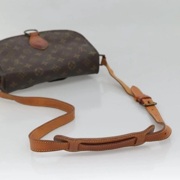 LOUIS VUITTON Monogram Saint Cloud GM Shoulder Bag M51242 LV Auth 129618 - Picture 8 of 16